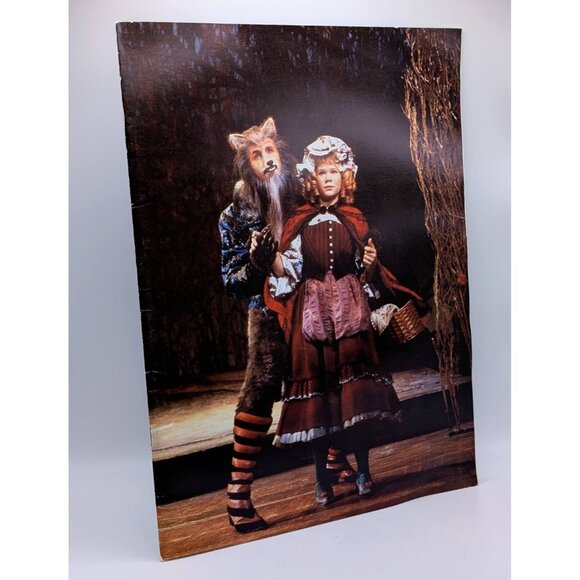 Into The Woods Broadway Play Stephen Sondheim Production 1987 Program Large Book - Picture 1 of 5